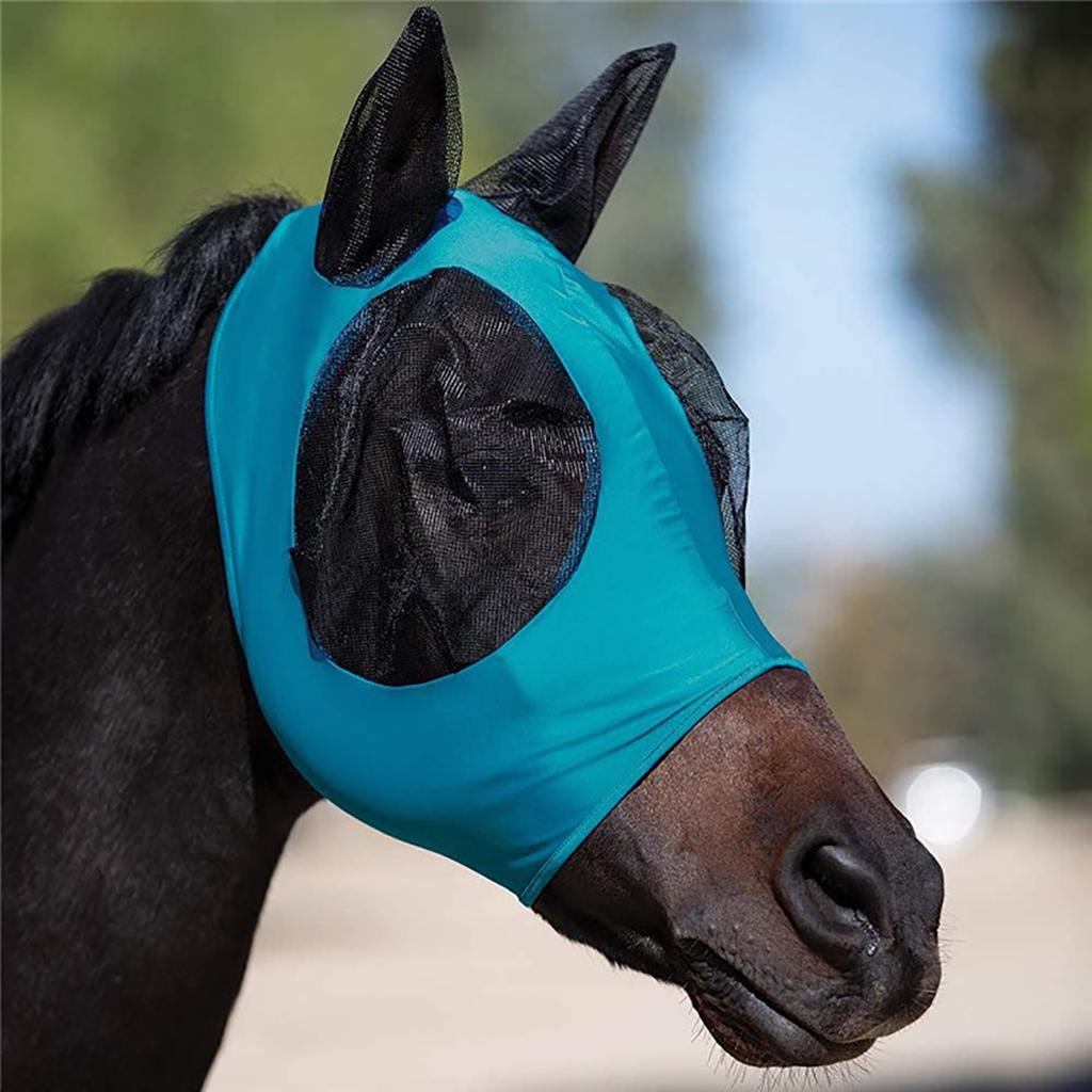 Horse Mask, Horse Face Mosquito Hood, Mosquito And Fly Mask, Equestrian Mask