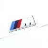 For BMW CBMW M Performance 3D Emblem ABS Glossy Black Front Grille & Rear Trunk Badge Sticker for M3 M5 X3 X5 Models Car Styling Upgrade