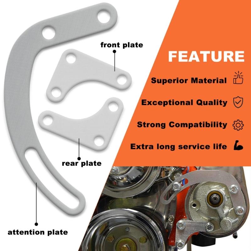 SBC Power Steering Pump Mounting Bracket Fit for 350 Car Styling 551522