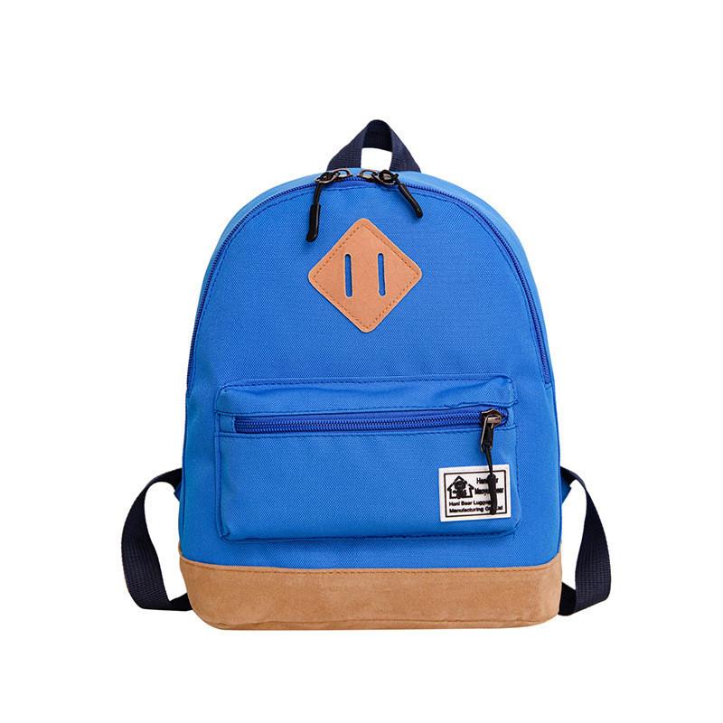 Милый школьный рюкзак из ткани Оксфорд для детей Различные цвета Унисекс Дизайн