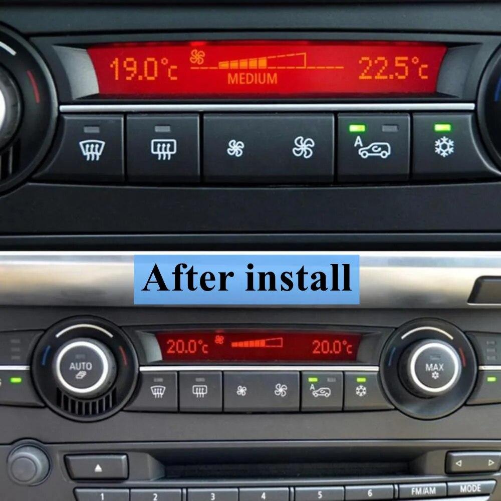 Приборная панель автомобиля Кондиционер Объем ветра Кнопка вентилятора переменного тока Воздухонагреватель Климат-контроль Крышка для BMW X5 X6 E70 E71 E72 2006-2014