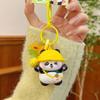 Creative Cartoon Panda Keychain Cute Key Ring Hanging Accessories Bag Pendants  Small Gifts