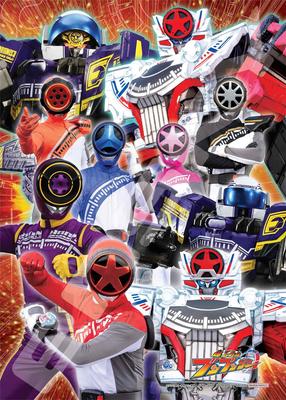 Ensky Пазл Bakujou Sentai Bunbunger Полный 300 Крупных Деталей - Газ! (300-L588)