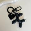 Fashion Keychain Punk Y2K Balloon Dog Keychains for Women Bag Pendant Jewelry Trinket Girl's Car Key Ring Key Chain Accessories