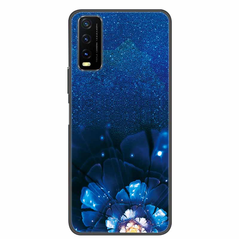 Чехол для Vivo Y20 Мраморный Мягкий Силиконовый Задний Чехол для Vivo Y20S Y20 S Y 20i Чехол для Телефона для Vivo V2027 Y20i Coque Funda Сумка
