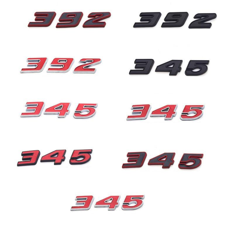 Металлический 392 6.4L Эмблема Двигателя Автомобиля Наклейки на Автомобиль Для Hemi 345 Hemi Charger Caravan Durango Caliber Journey Challenger Avenger Значок