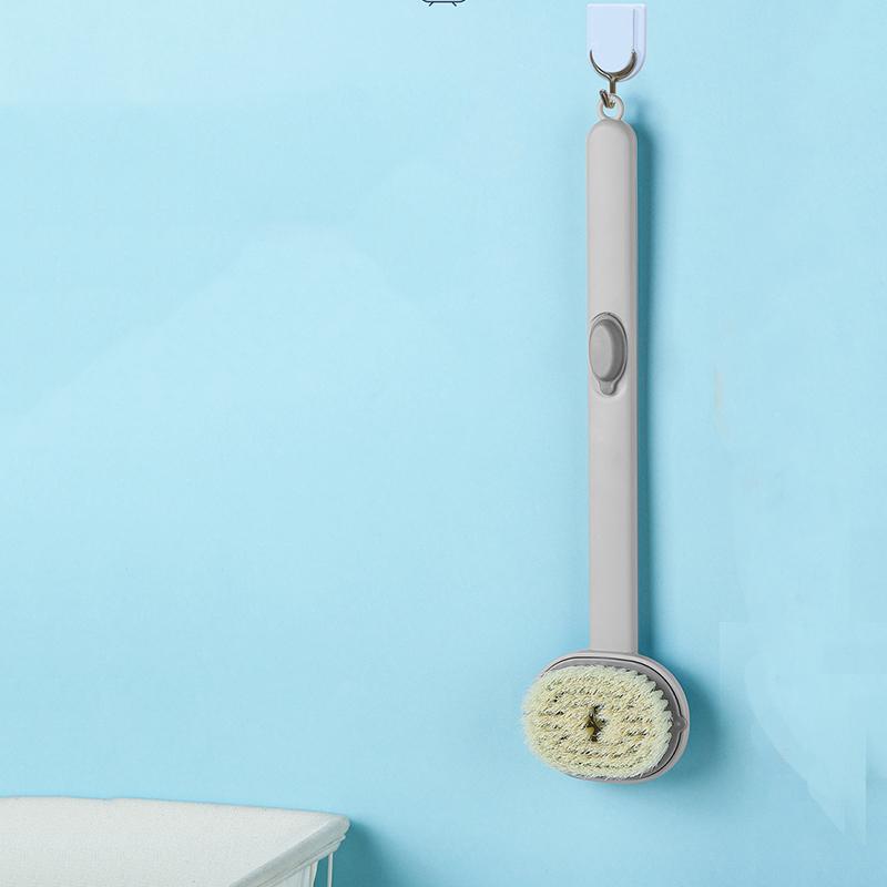 Многофункциональная съемная щетка для ванны, задняя часть тела, губка для душа, скруббер, щетки с ручкой, массажер, щетка для ванной комнаты