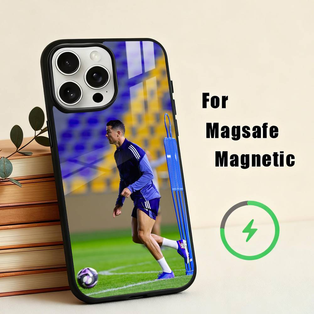 Чехол для телефона C-Cristiano-O R-Ronaldo-O Для iPhone17,16,15,14,13,12,11 Plus, Для чехла с магнитной беспроводной зарядкой
