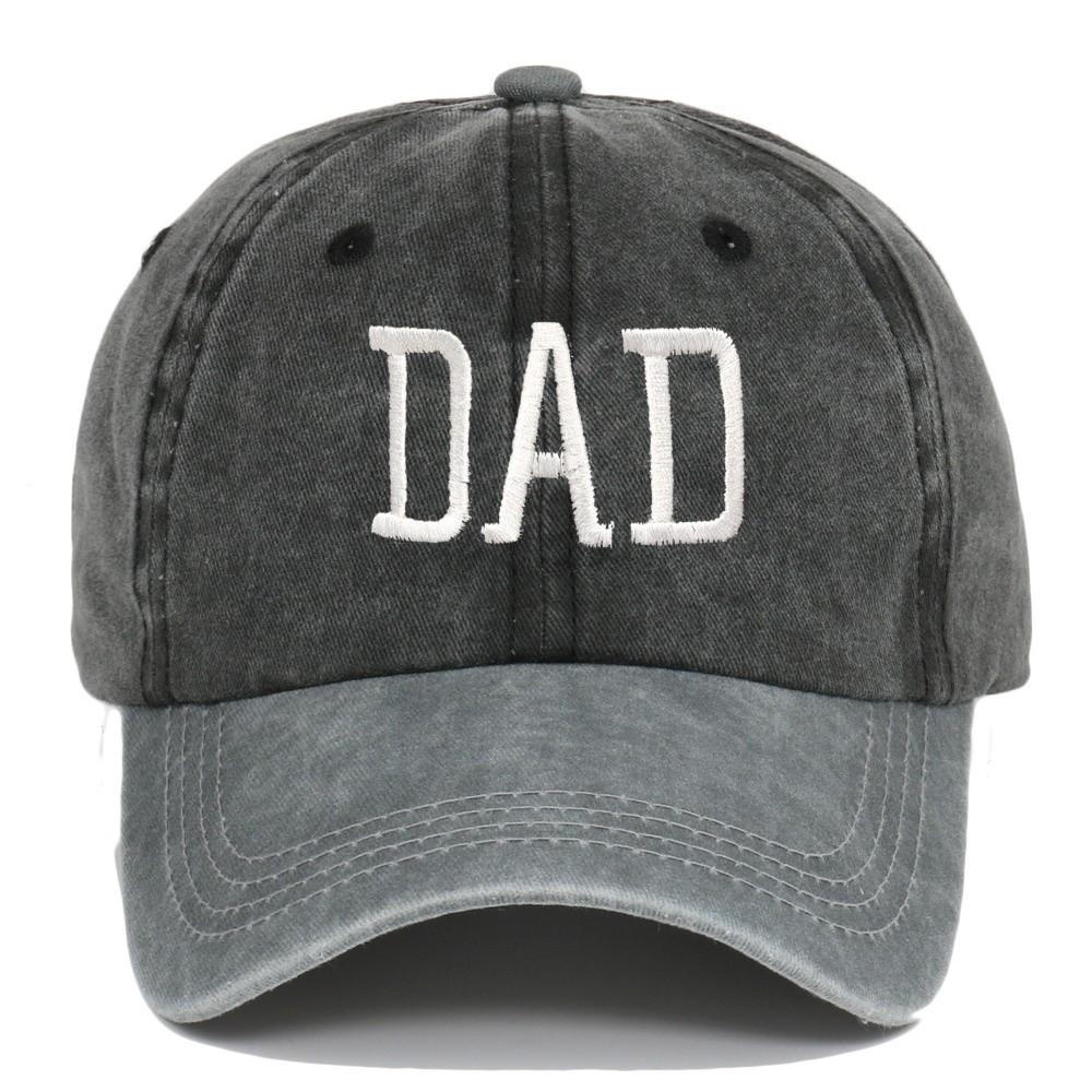 2pcs/set Washed Cotton Couple Mom Dad Baseball Cap Adjustable Sun Hat Vintage Dad Hat For Man Women