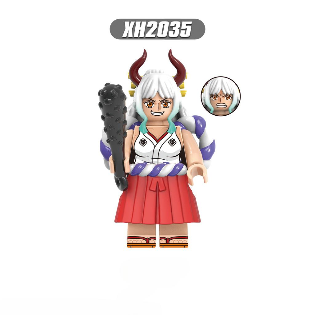 Japanese Cartoon Anime  Accessories Building Blocks Figures for Children Collection Toys X0352