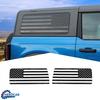 Виниловые наклейки на заднее стекло для Ford Bronco + 2 DR Черный флаг США