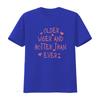 Older Wiser And Hotter Than Ever Funny design Unisexs T Shirt Black Small vintage Washed fashion streetwear Unisex