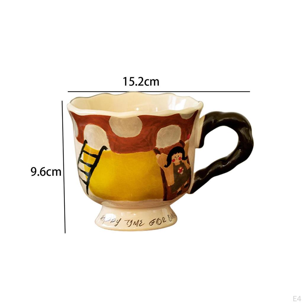 Керамическая кофейная кружка, чашка для завтрака, чая для офиса, магазина, свадебной кухни