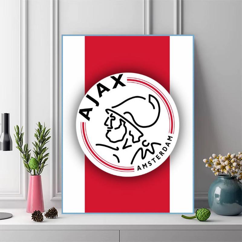 Ajax Amsterdam 100% Round Full Drill 5D DIY Diamond Painting Embroidery Cross Stitch Rhinestone Décor