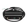 FLEOR Alnico 5 звукосниматель для Tele, Humbucker Hot Rail для бриджа, 12-13K, Подходит для деталей гитары Fender Tele