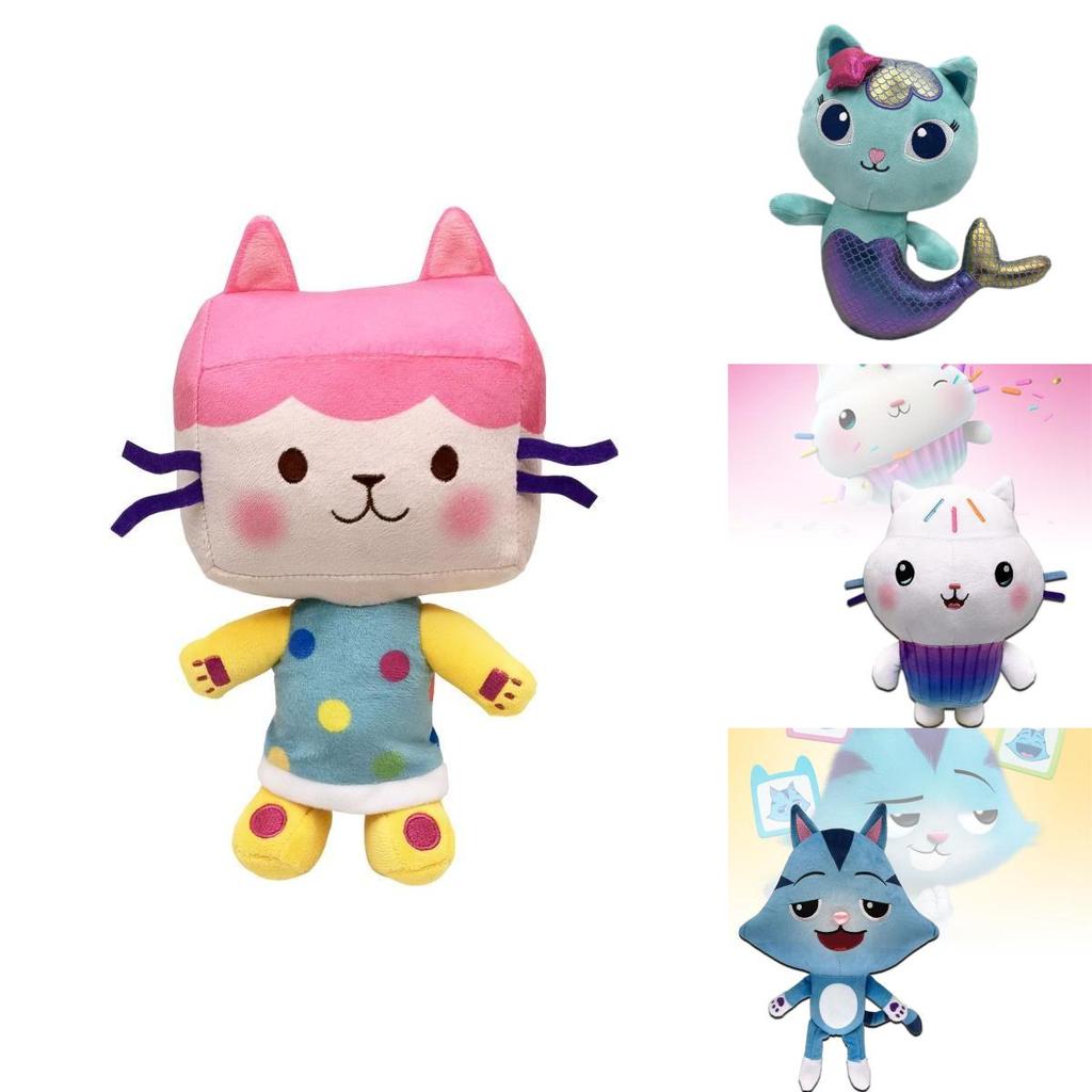 Gabby's Dollhouse Super Soft Plush Cartoon Stuffed Doll Kids Xmas Gifts