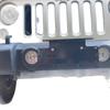 Durable Metal License Plate Mount with Extension & Light Holder for Non-Destructive Installation