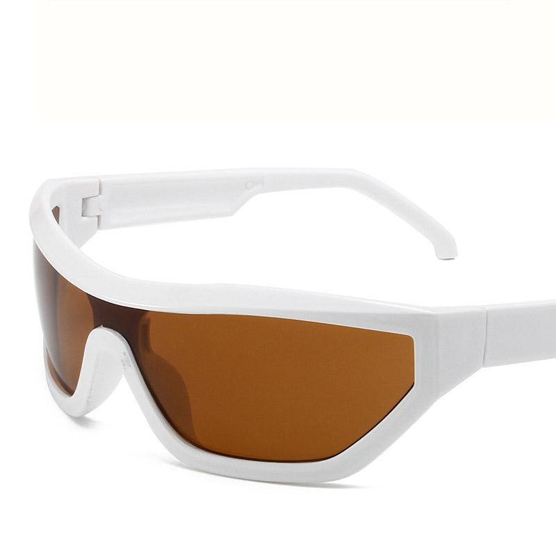 Non-polarized One-piece Lens Oversized Sunglasses Mountaineering Sunscreen SuneyeglOutdoors Riding Sports Goggles