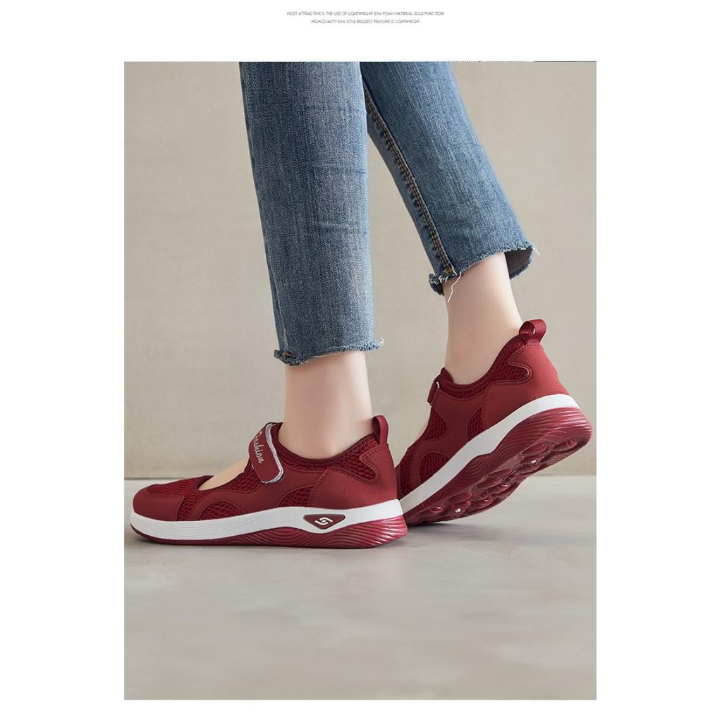 Женские летние новые походные ботинки, обувь на липучках