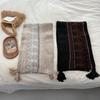Unisex Ethnic Tassel Scarf: Autumn & Winter Fringe Neck Warmer