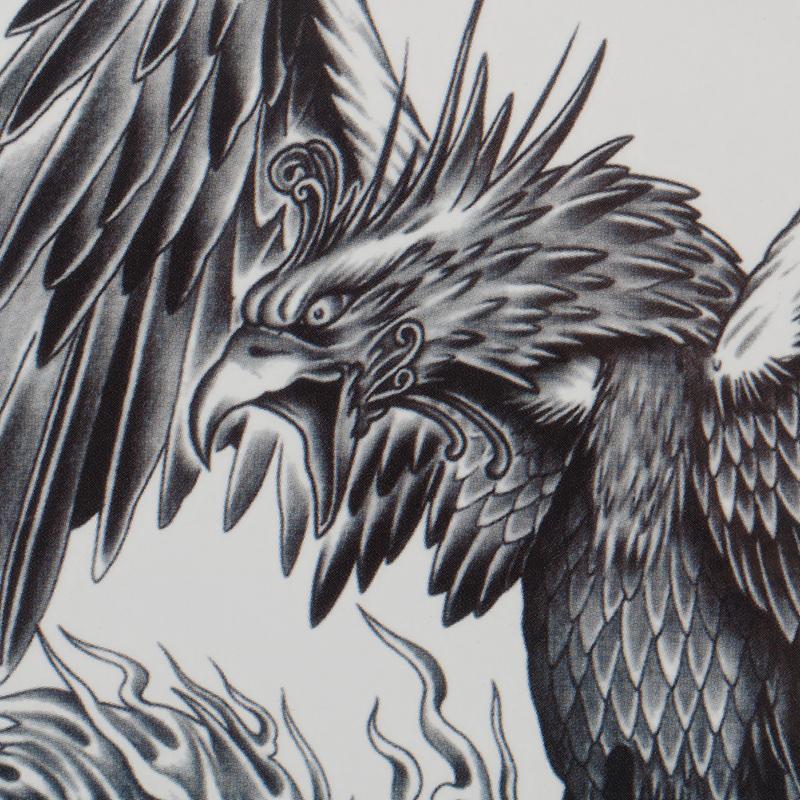 Водонепроницаемая временная наклейка татуировка дракон феникс тело рука нога художественная наклейка круто