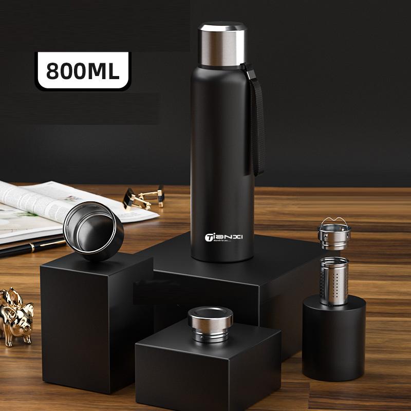 GIANXI термос из нержавеющей стали, герметичная бутылка для воды большой емкости для чая, портативная спортивная термос с изоляцией