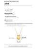 S925 Silver Pigeon Egg Necklace: Elegant Water Drop Pendant On Clavicle Chain