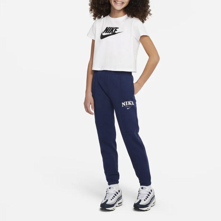 Детские вязаные спортивные штаны Nike Синие FD0886-410