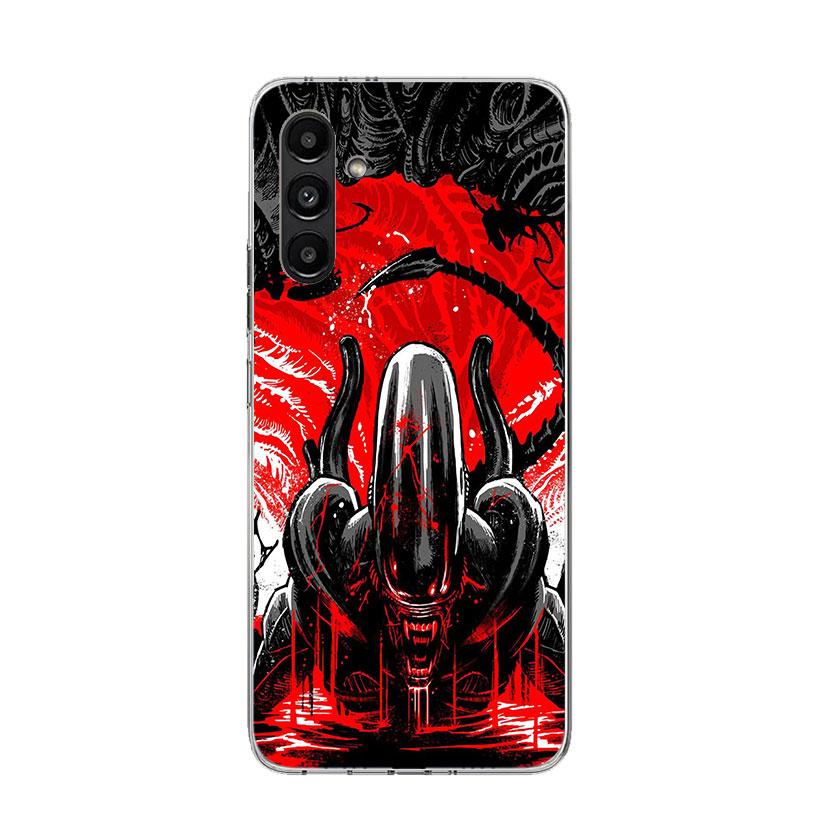 Крутой чехол для телефона A-Alien X-Xenomorph для Samsung Galaxy A16 A14 A15 A13 A56 A54 A55 A53 A26 A24 A25 A23 A36 A34 A35 A33 A05S A04S