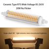 R7s Led Bulb 118mm Light For Room Warm White 4500k Corn Super Bright Lights 20w 110v 220v Powerful Home Bulbs Cool White Bedroom