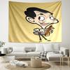 1pc Mr. Bean Tapestry, Living Room, Bedroom, Office, Party Decor, Ideal Festive Gift