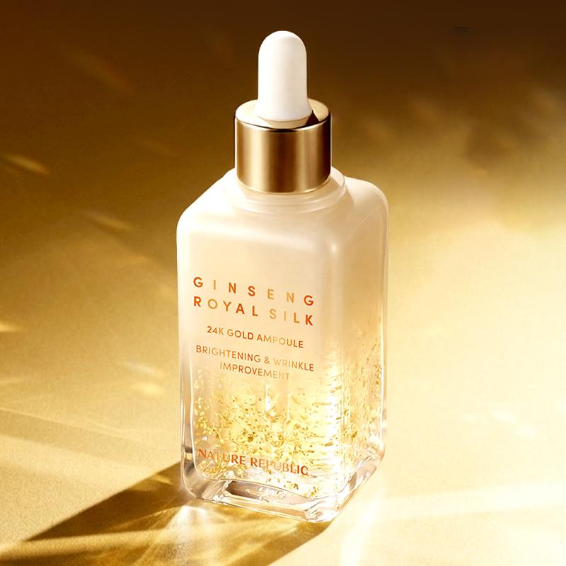 Nature Republic Ампула с женьшенем и шелком 24K Gold 100 мл