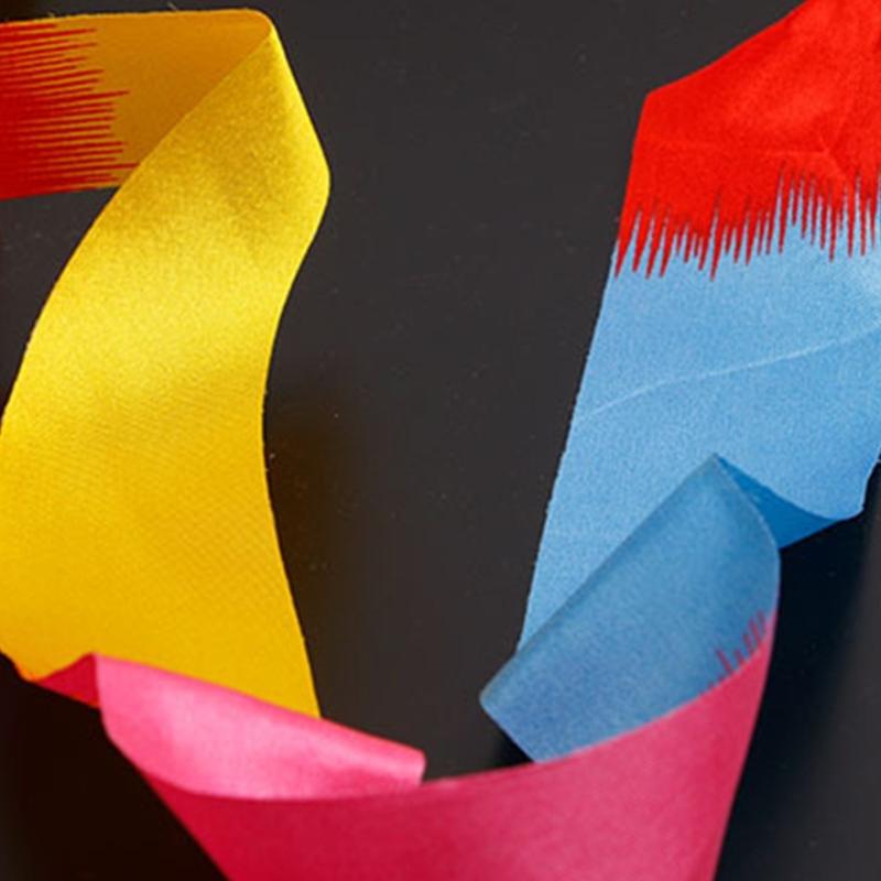 Dancing Ribbons Stick for Streamers Rhythmic with Twirling Rod Dance Ribbons Streamers Colorful Gymnastic Dance Ribbons