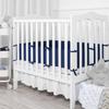 Комплект защитных бортиков для детской кроватки, однотонный, всесезонный, из 4-х частей, для безопасности младенцев