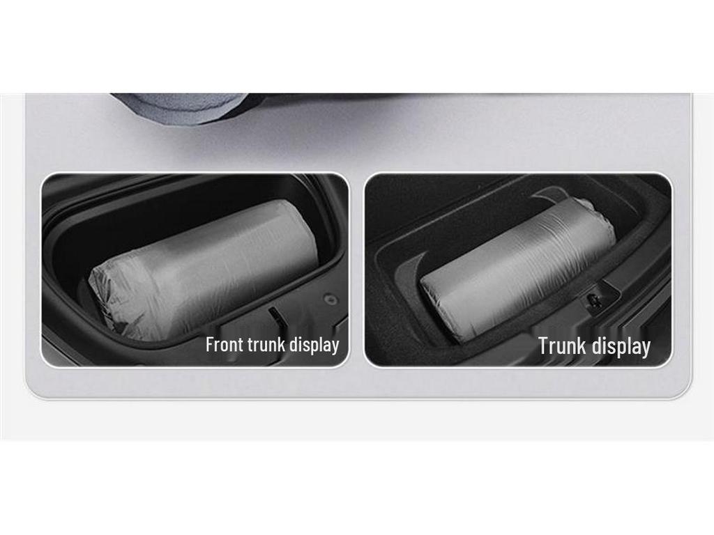 Надувной матрас для моделей Tesla (25+), Обновленная версия, Надувной матрас для заднего сиденья, Складной, для кемпинга и сна