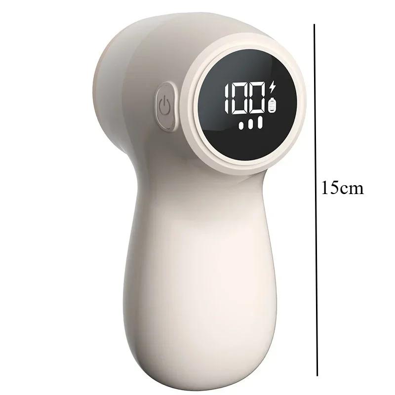 Портативный пылесос для удаления катышков с одежды, перезаряжаемая бритва для ткани, 3-скоростная электрическая бритва для удаления катышков со свитера, перезаряжаемая через USB