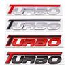 Car Styling Turbo 3D Universal Fender Emblem Rear Trunk Badge Sticker Decal