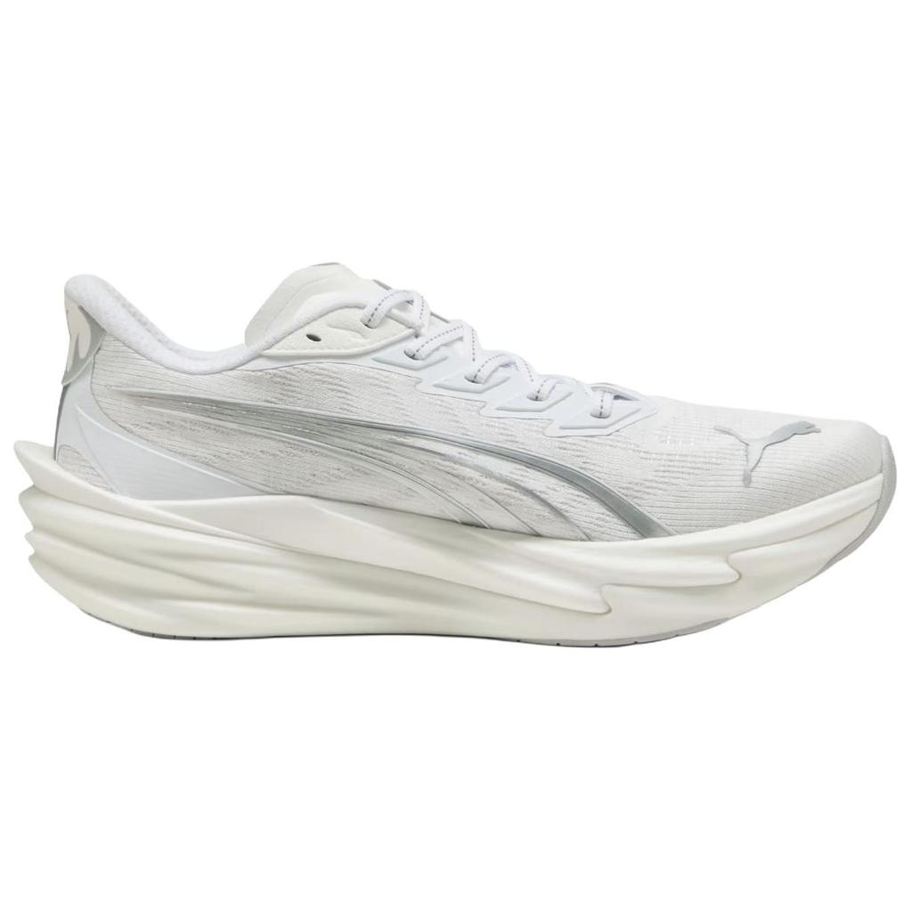 Puma Deviate Nitro 4 2E Широкие Удобные Дышащие Легкие Беговые Кроссовки Мужские Кроссовки Белый 312123-02