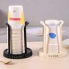 Space Saving Cups Dispenser Rack Shelf Mug Display Stand New Disposable Cup Storage Holder  Home