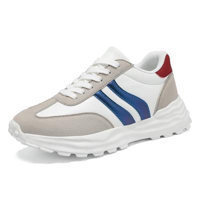 Женская обувь повседневные дышащие кроссовки на платформе из искусственной кожи женские нескользящие туфли Forrest Gump