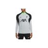 Liverpool F.C. Strike Elite Color Block Letter Print Knit Training Long Sleeve Football Shirt Men Tops Wolf-Grey DX2910-013