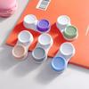 1pc Portable Oval Contact Lenses Case L+R Contact Lens Box Eyewear Case for Eyes Contacts Travel Kit Holder Lens Container