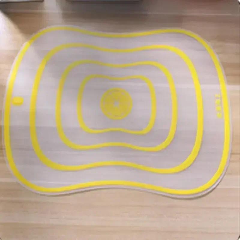 Гибкая прозрачная разделочная доска для кухни, разделочная доска из полипропилена, разделочная доска для овощей, мяса, кухонные аксессуары