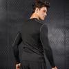 Men's Quick-Dry Compression Sports Suit: High-Elasticity Long-Sleeve Fitness Training Uniform for Personal Trainers