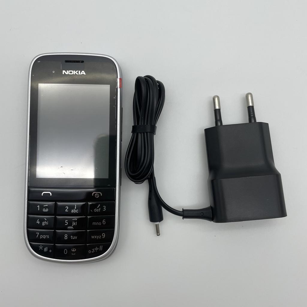 Восстановленный Оригинальный Мобильный Телефон Nokia Asha 202 с 2 SIM