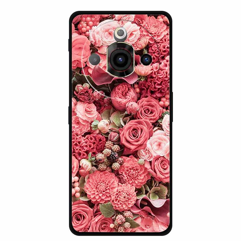 Чехол для ZTE Nubia Focus Pro 5G Мягкий бампер для Nubia Focus Pro Черные силиконовые чехлы для телефона Nubia Focus Pro 5G Защитный чехол