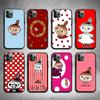 Cute M-moominS World Phone Case For Iphone 11 12 13 Pro Max 5s 6s 7 8 Plus X Xr Xs Max Se 2020 13 Mini Case Cover