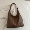 Light Luxury Lazy Style Underarm Tote Bag Winter New Niche Design Shoulder Bag Simple Casual Commuter Bag