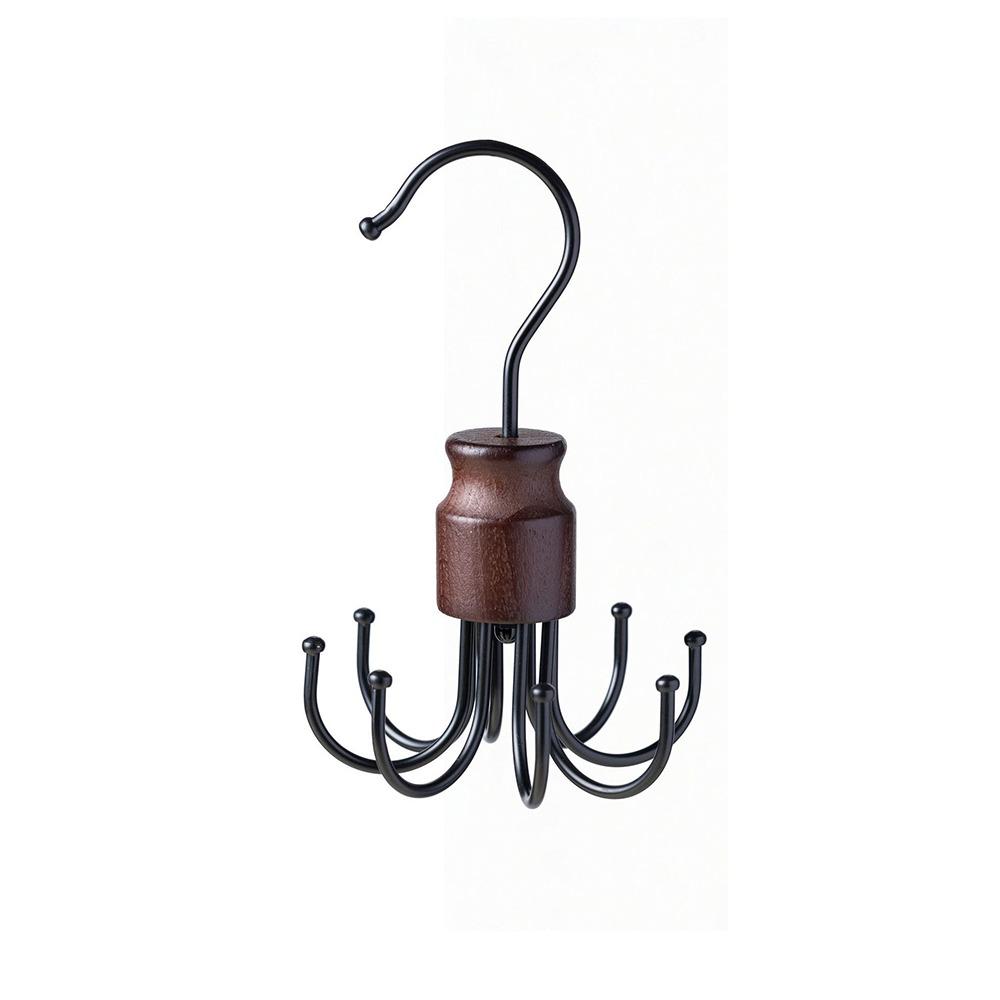 Rotating Top Hook Rotating Storage Hanger 8 Hook Closet Organizer Multi-Claw Bag Hook Home Storage