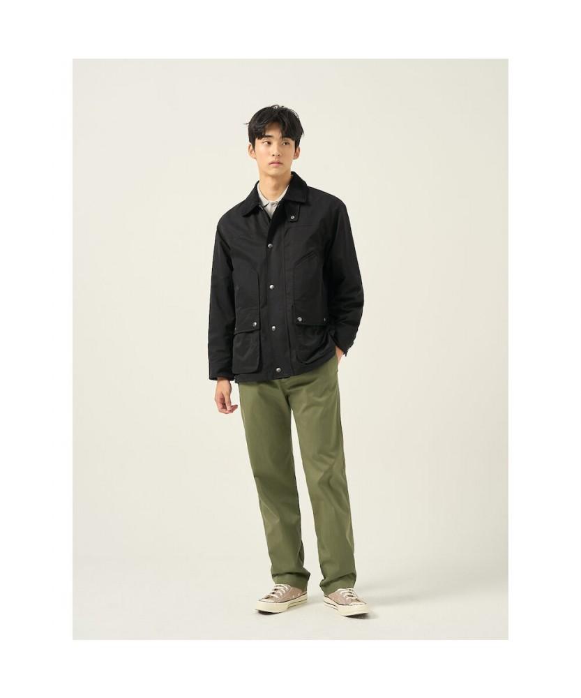 Beanpole Men Contrast Neck Field Jacket - Black